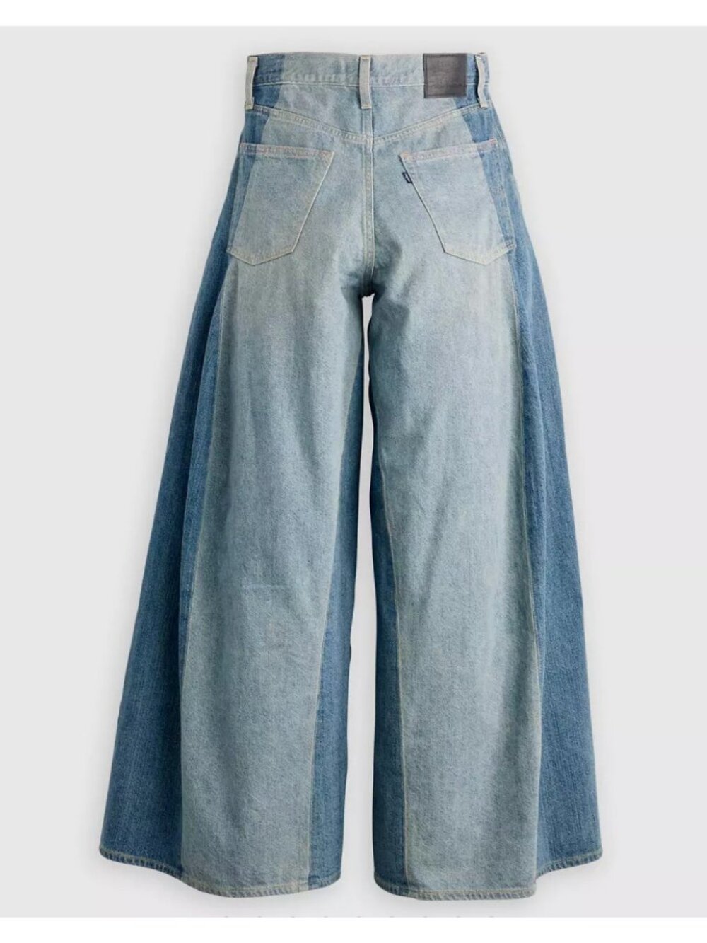 New Levi's 31x31 Blue Label Women's Roper Jeans Barrel Made of Japan Medium Wash - Picture 2 of 10